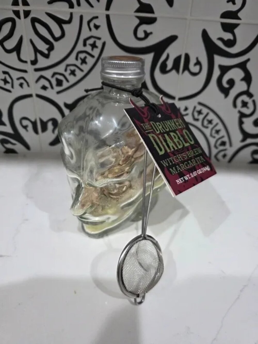 The Drunken Diablo Witch’s Brew Margarita cocktail infusion kit Halloween